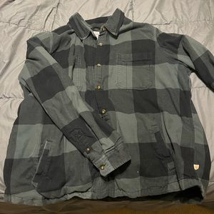 Carhartt fleece lined button down womens fit 2xl